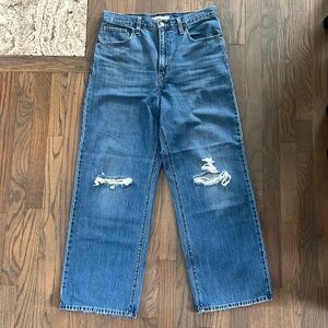 Levi’s High Waisted Straight Jean